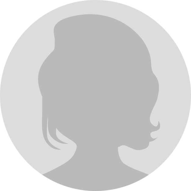 Lady placeholder image grey background